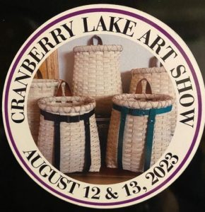 Cranberry Lake Art Show poster